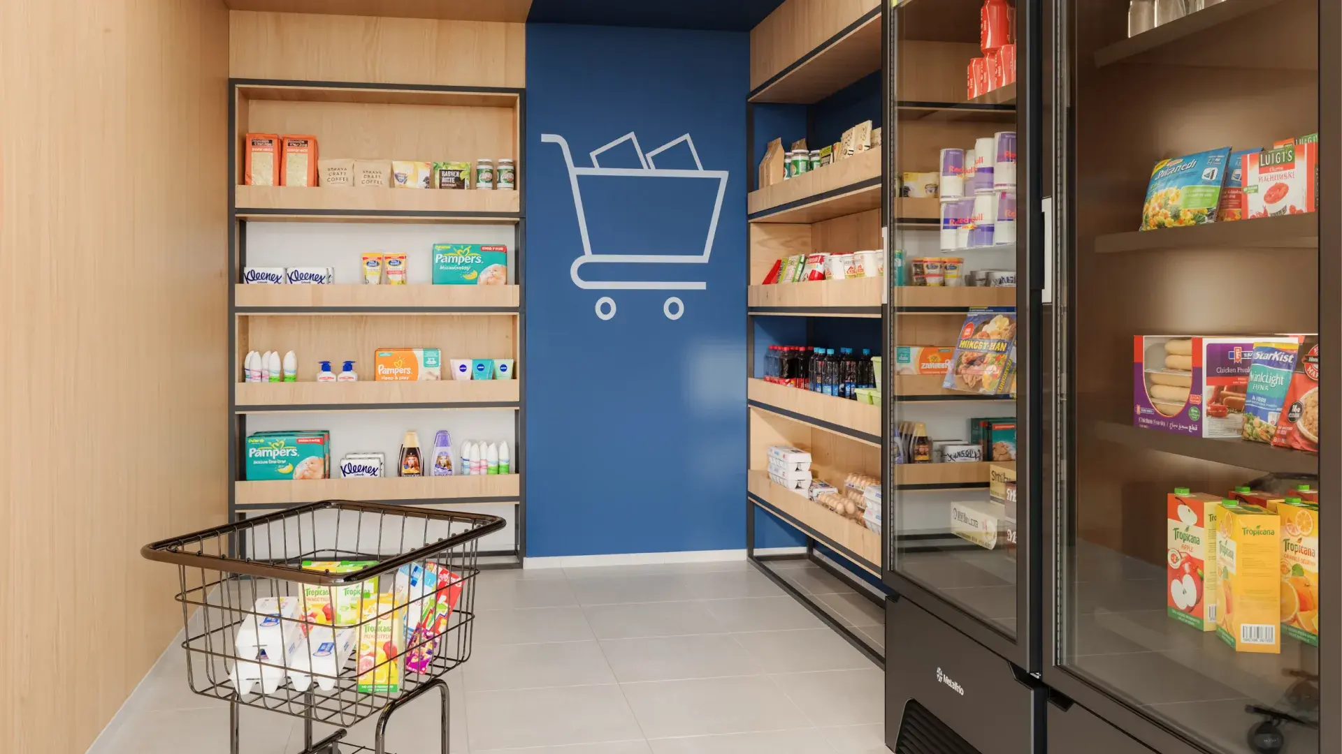 Mini Market do Alta Vista Mangará, em Campinas