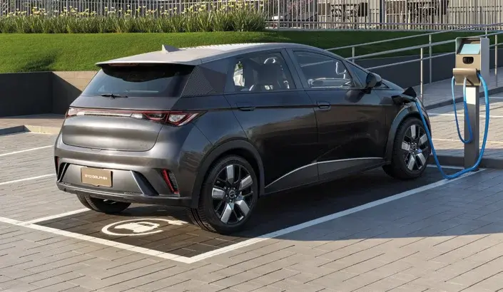 Vaga para carro elétrico do Alta Vista Mangará, em Campinas