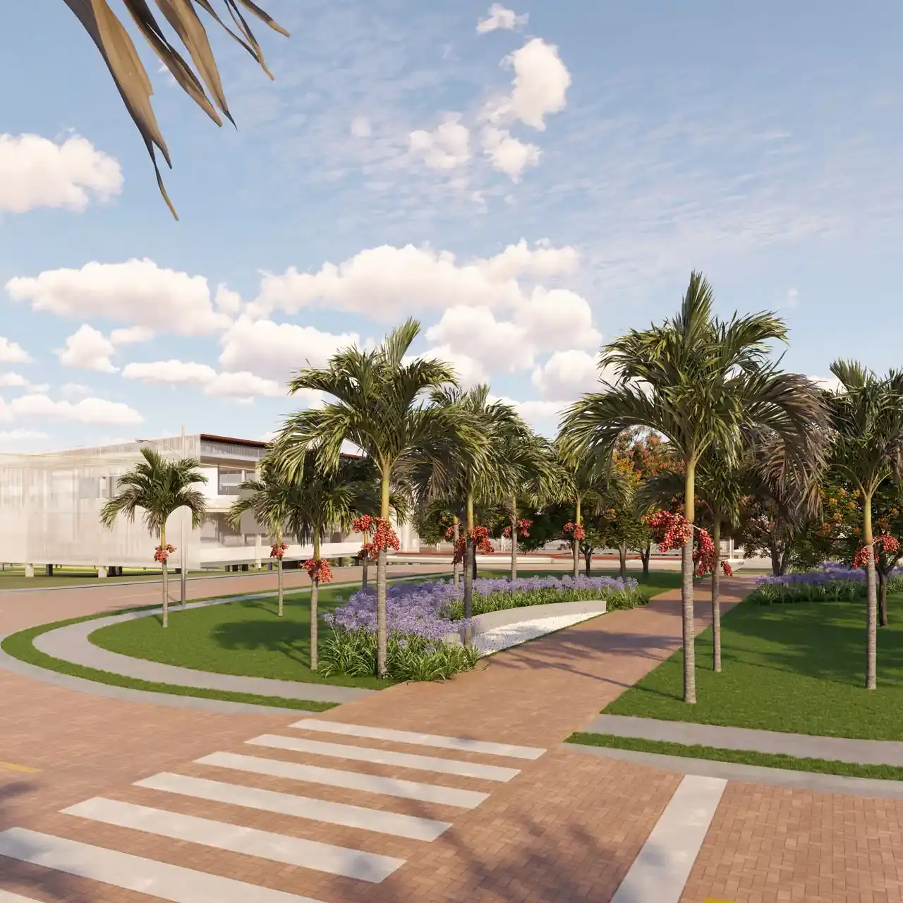 Praça · Lotes Comerciais do Boneville, em Sumaré