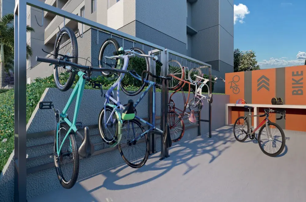 Bike Sharing do Cores da Mata Mangará, em Campinas