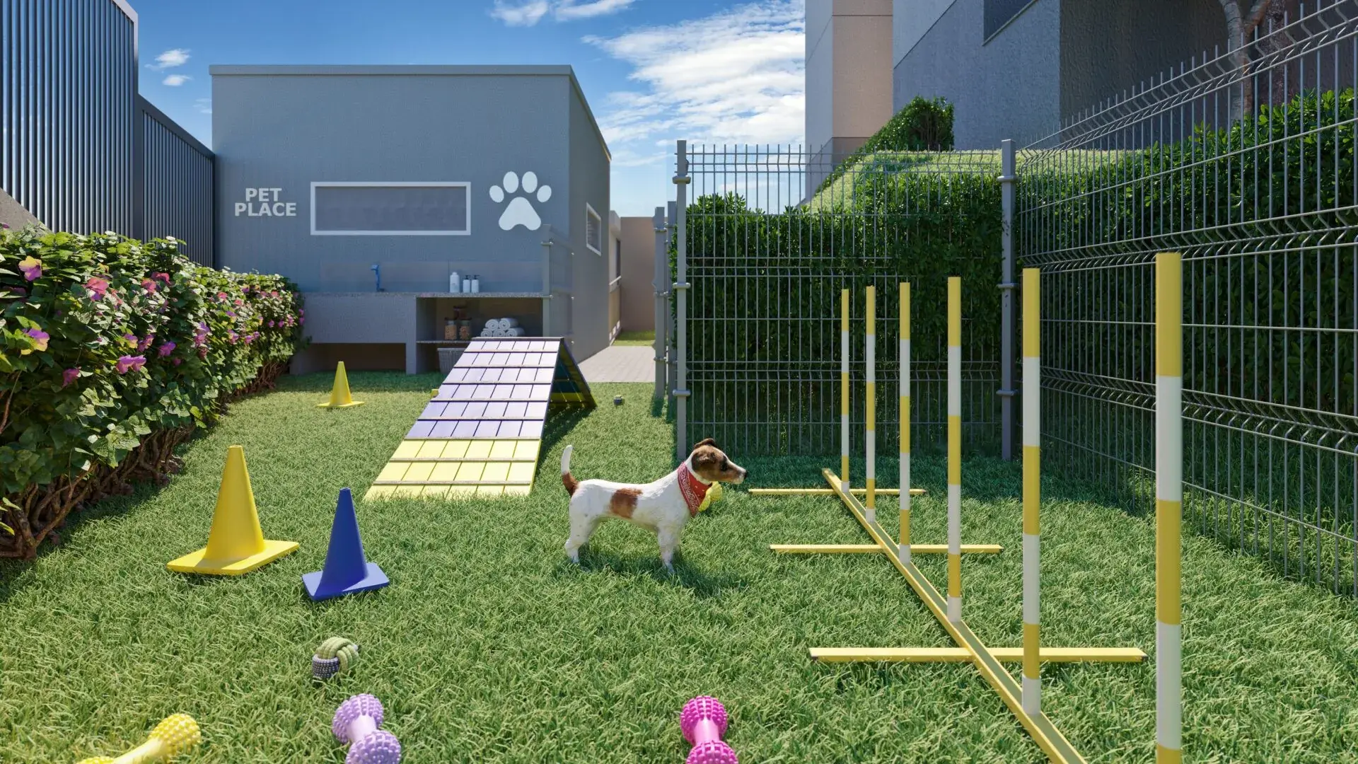 Pet Place do Cores da Mata Mangará, em Campinas