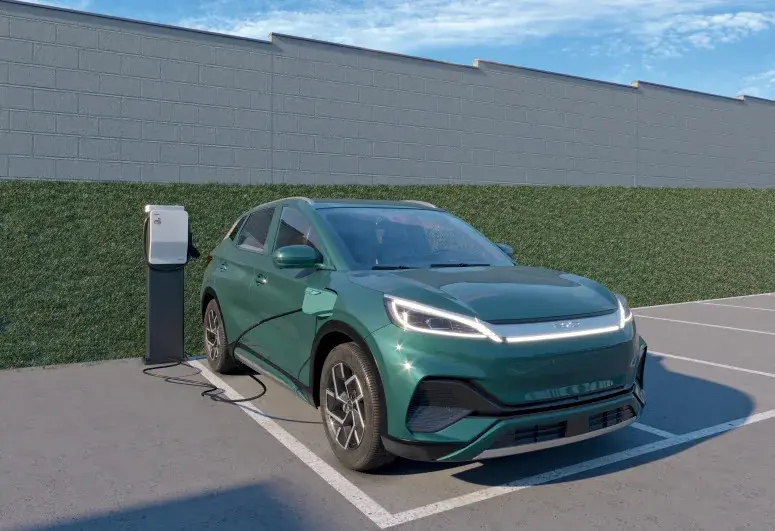Vaga para carro elétrico do Cores da Mata Mangará, em Campinas