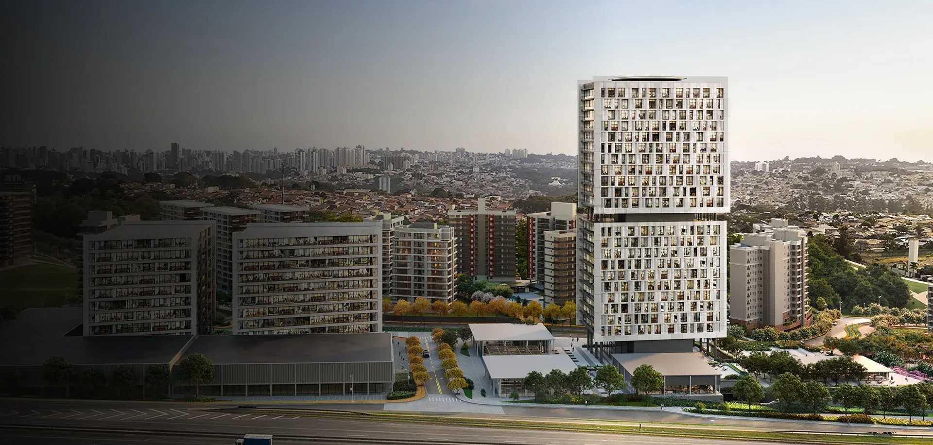 Localização do Órigo, em Campinas