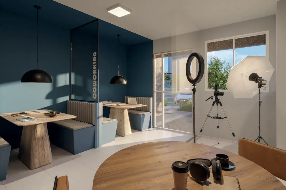 Coworking/Influencer do Parque Alto Mangará, em Campinas